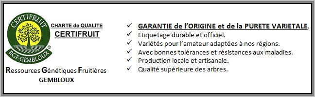 Charte Certifruit